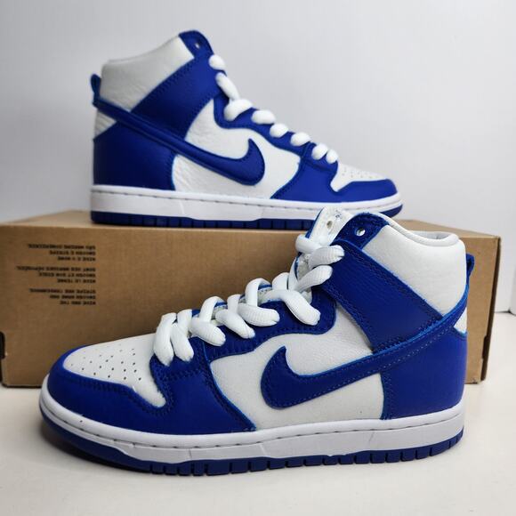 Nike SB Dunk High Pro ISO Kentucky Blue/White Size 5 Men/Size 6.5 Women - Picture 1 of 8